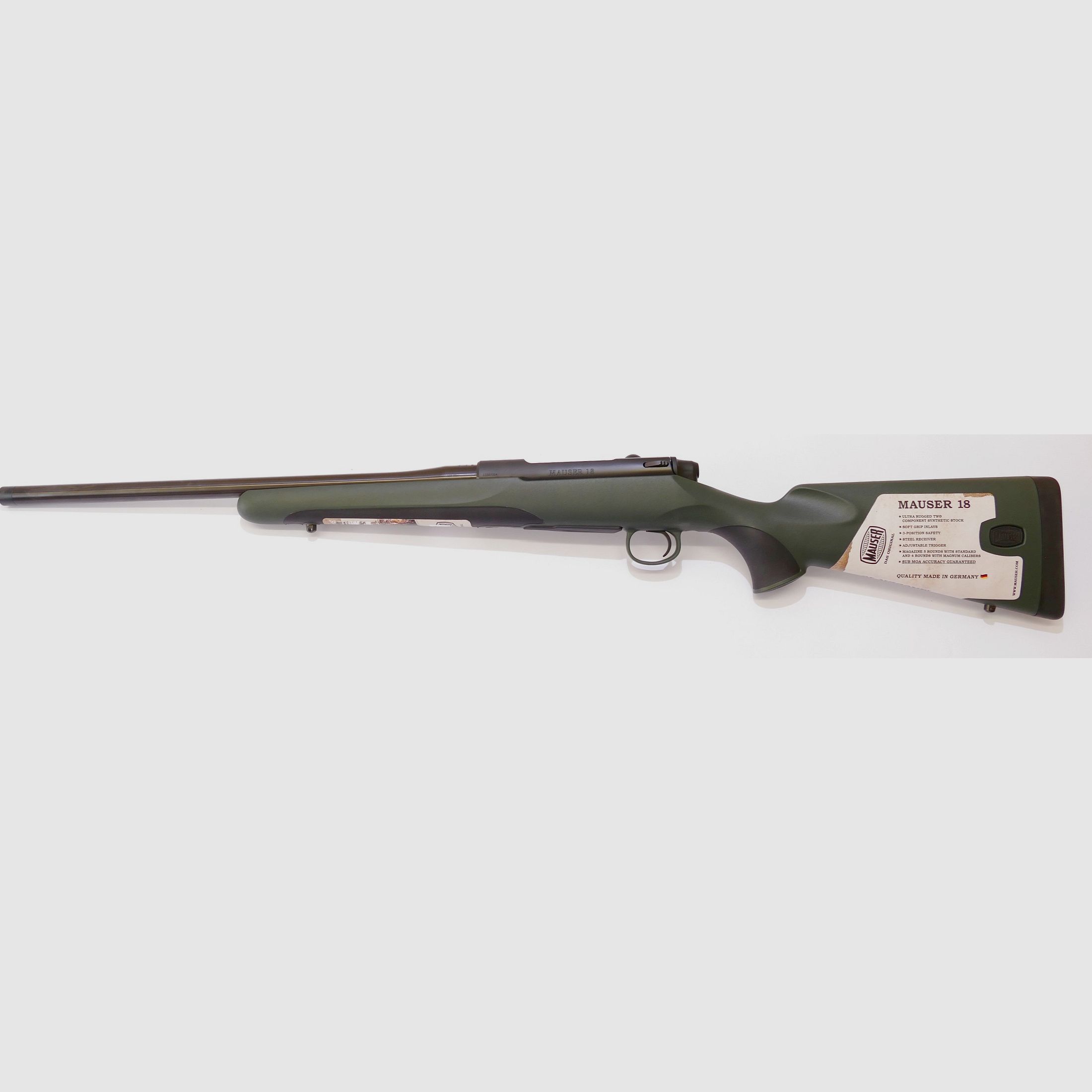 Mauser M18 Forest Hunting SW MG .308 Win Repeating Rifles