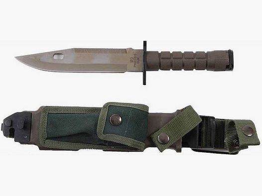 Kyu Line bayonet CM9 with sharpening stone