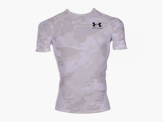 Under Armour Under Armour Shirt HG Isochill Comp Print SS weiß