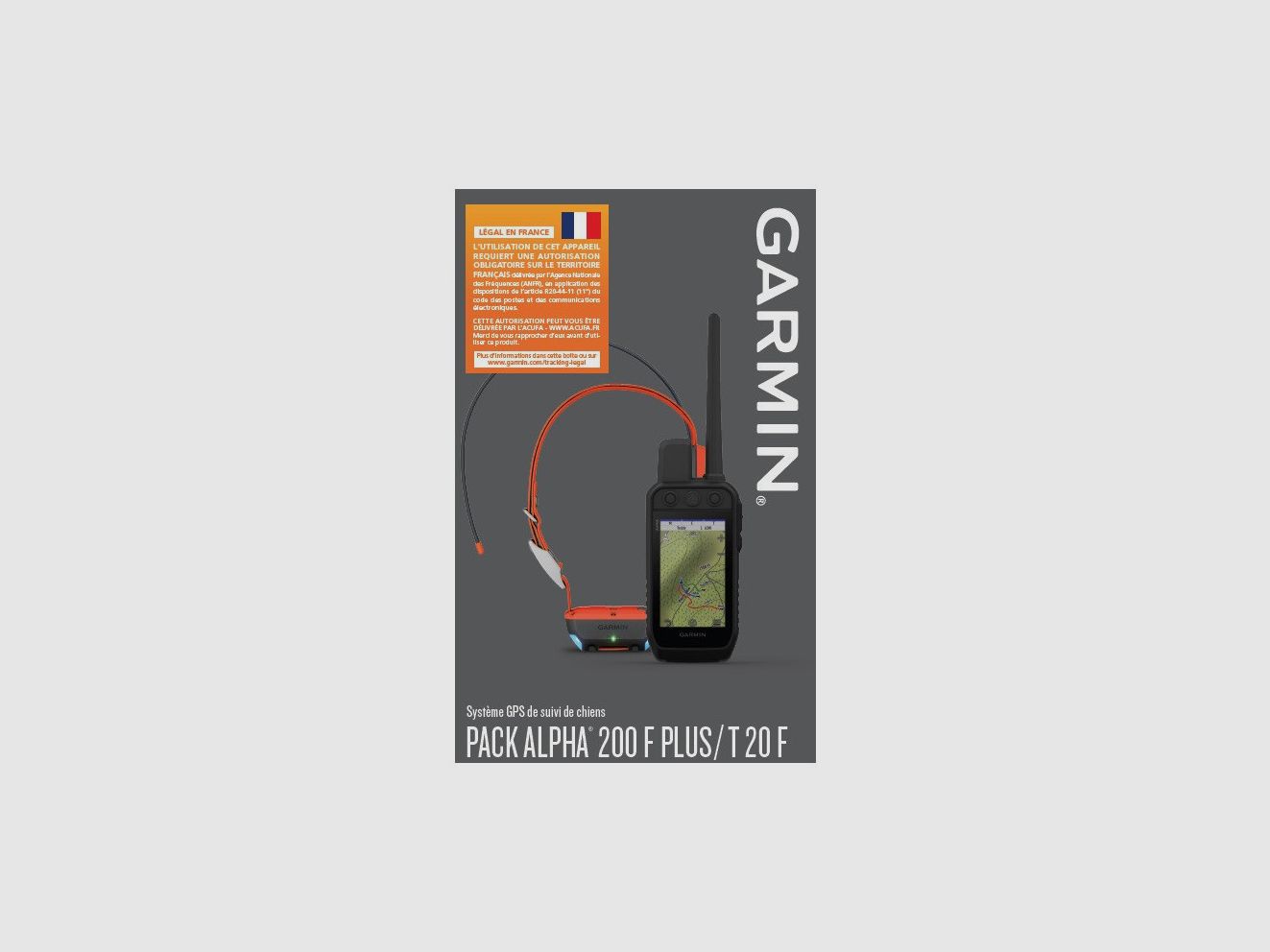 Pack GPS Garmin Alpha 200F Plus T20 F, image 3 sur 10