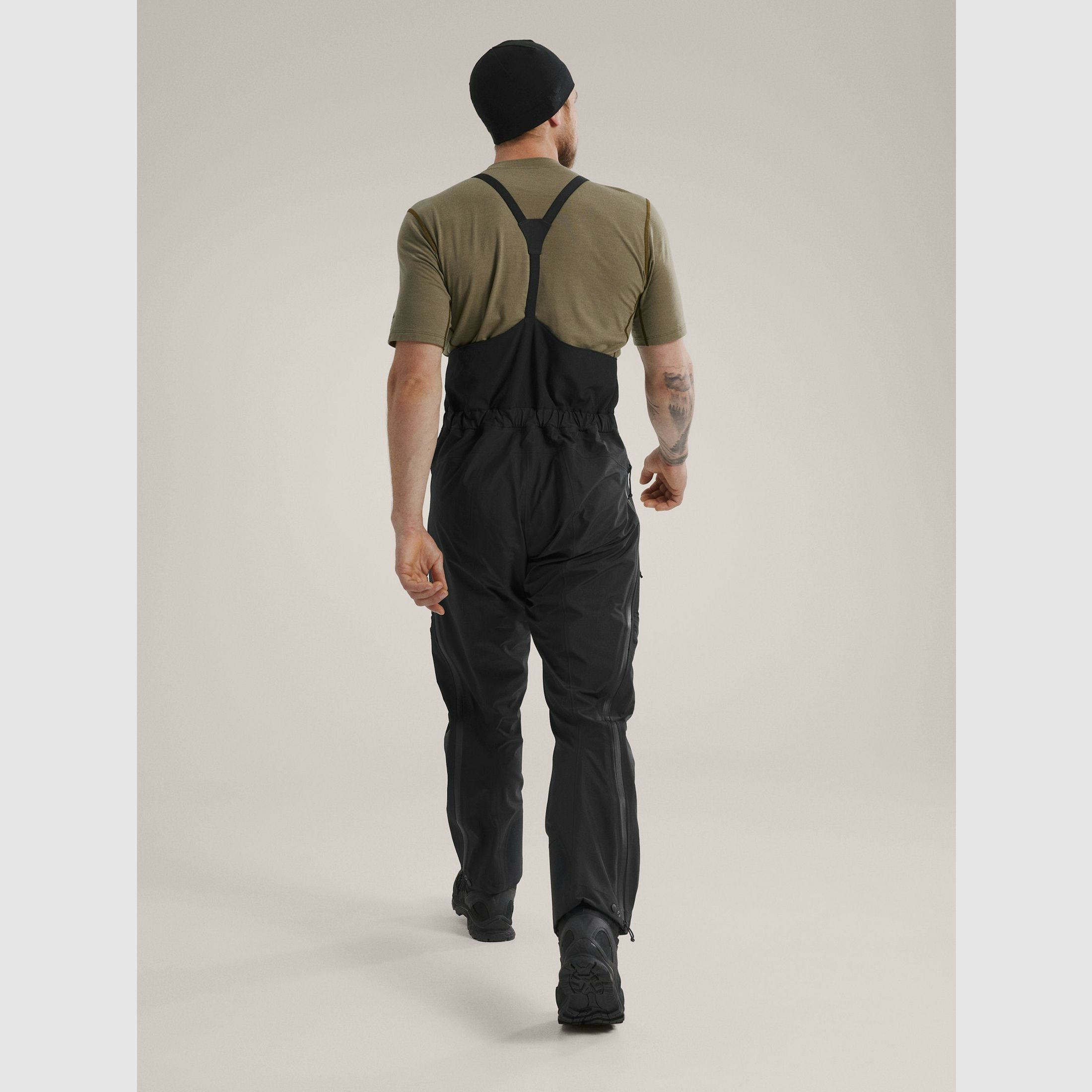 Arc'teryx Alpha Bib Pant LEAF Men's - Black, image 3 of 12