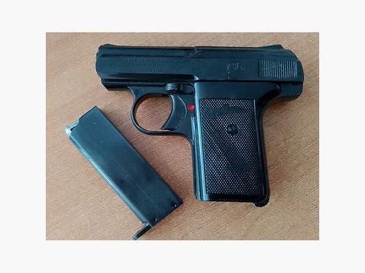 Reck P800 Gaspistole im Kaliber 8 mm Knall/ PTB 78 von 1977