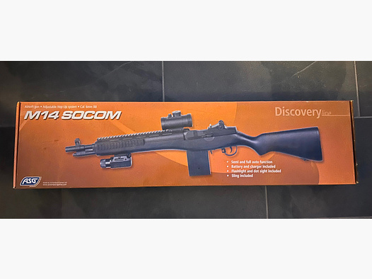 Socom M14 Airsoft Gun Discovery  Line