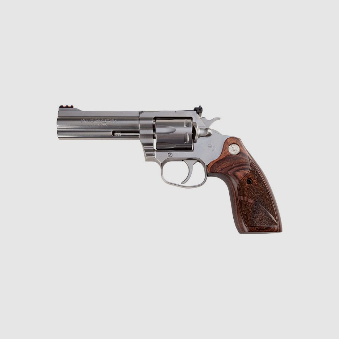 Revolver Colt King Cobra 4 Zoll SA/DA stainless matt 6 Schuss 357 Mag