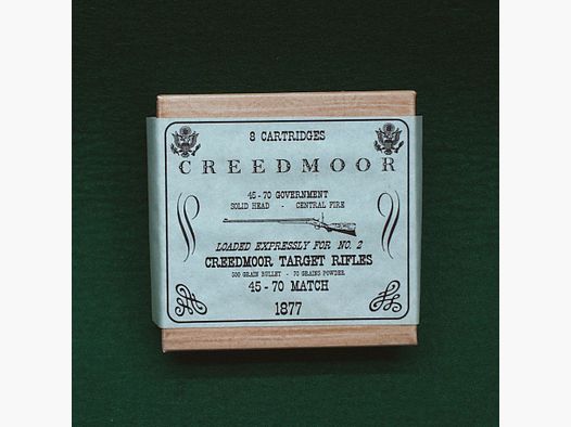 Replika	 Patronenschachteln Creedmoor .45-70