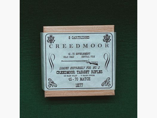 Replika Patronenschachteln Creedmoor .45-70