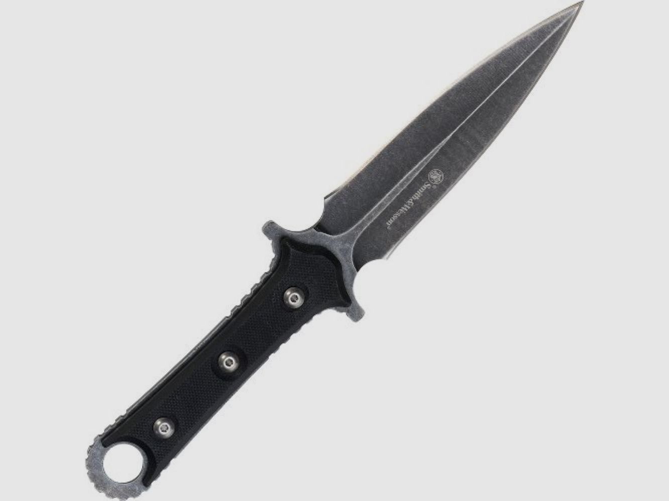 Stiletto dagger in stonewashed finish