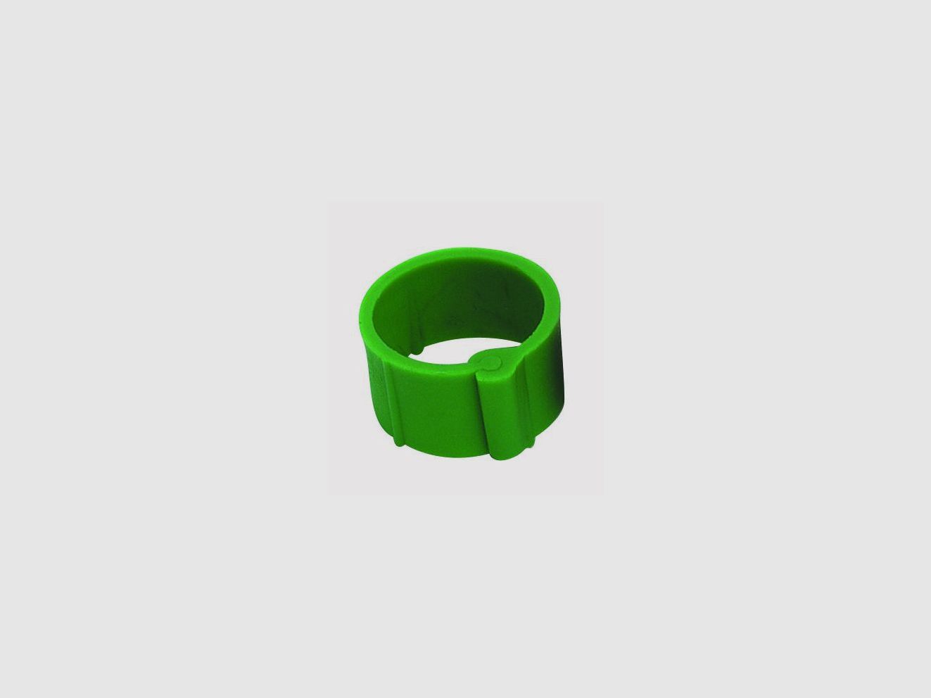 25 Anillos de clip Ø 16 mm Verde