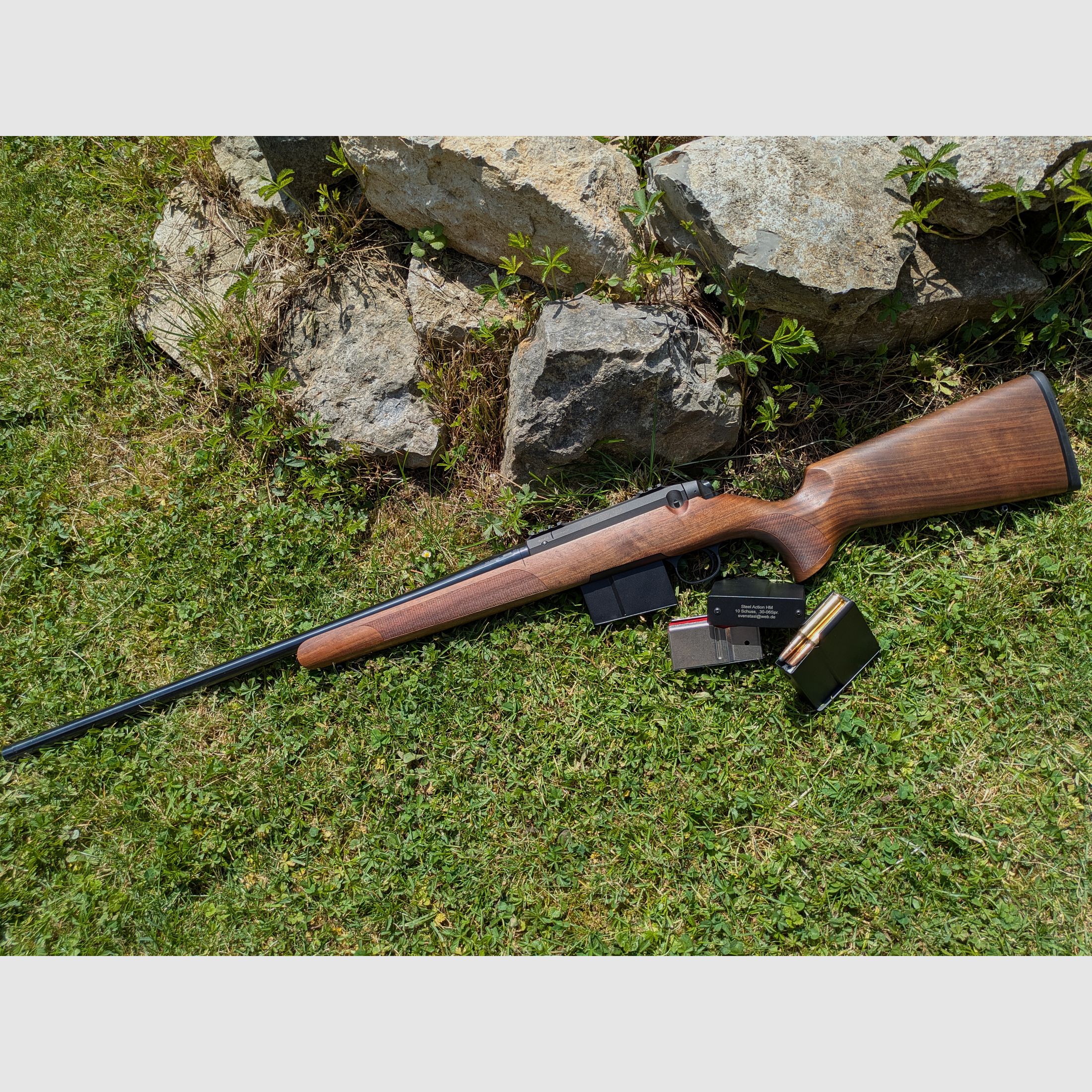 10 Schuss Magazine Steel Action HM/10 Round Magazines Steel Action HM 