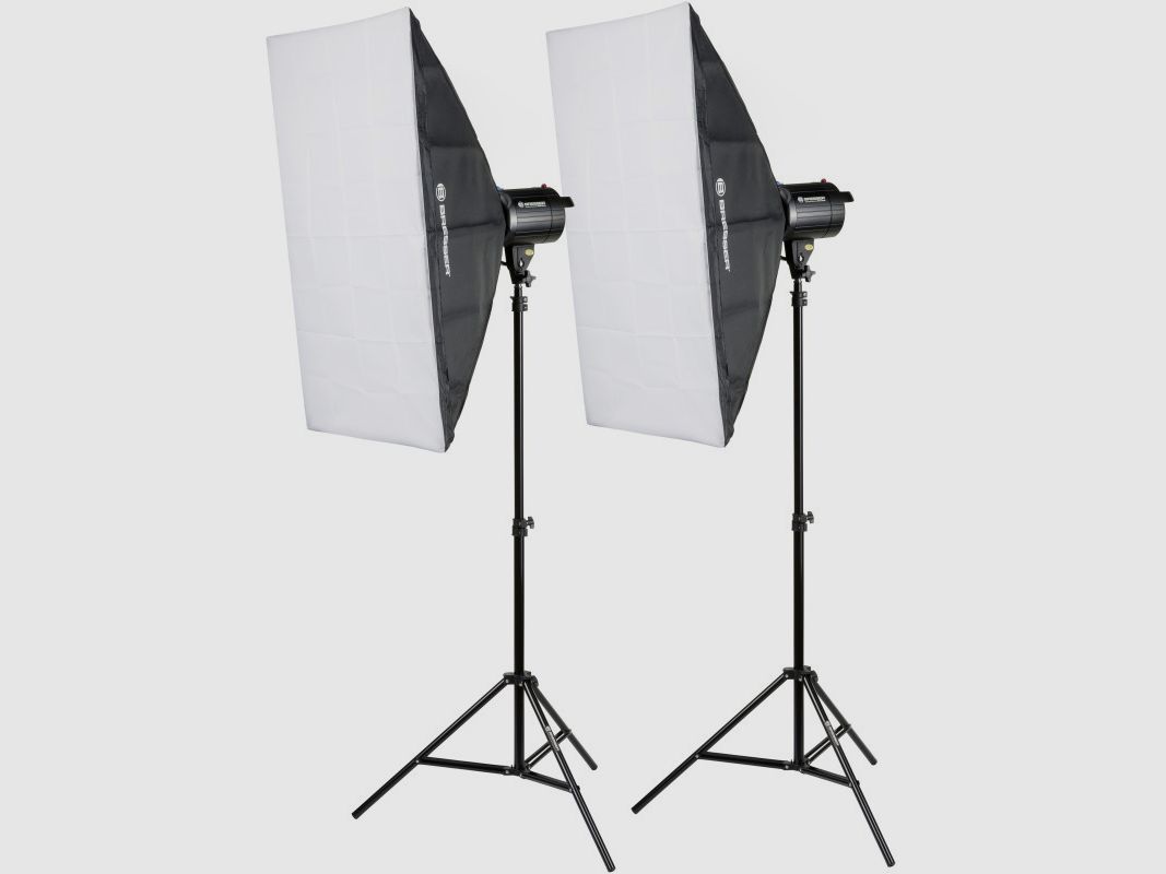 BRESSER BRM-300AM Studio-Blitzset 2x300W, Bild 2 von 13