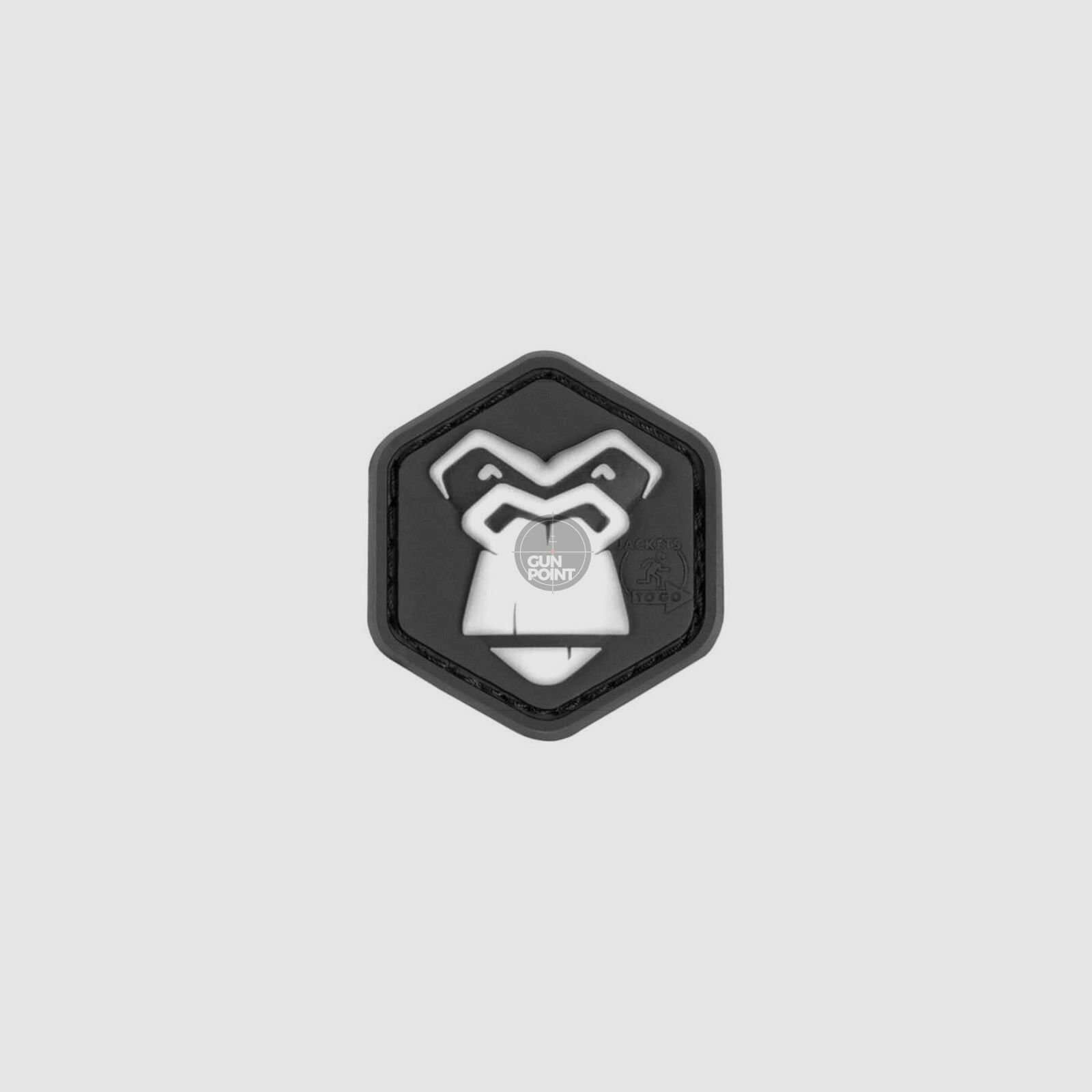 JTG Gorilla Cat Eye Rubber Patch-Multicolor