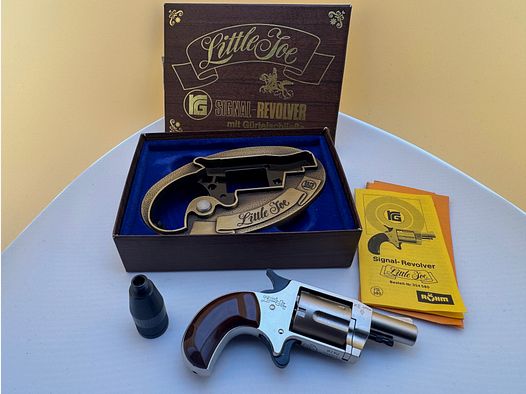 Röhm Little Joe  mit Gürtelschließe - PTB 380 -  Kaliber .22 lang Knall
