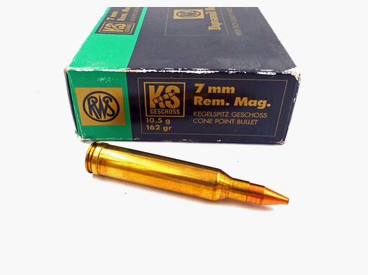20 Patronen RWS 7mm Rem.Mag