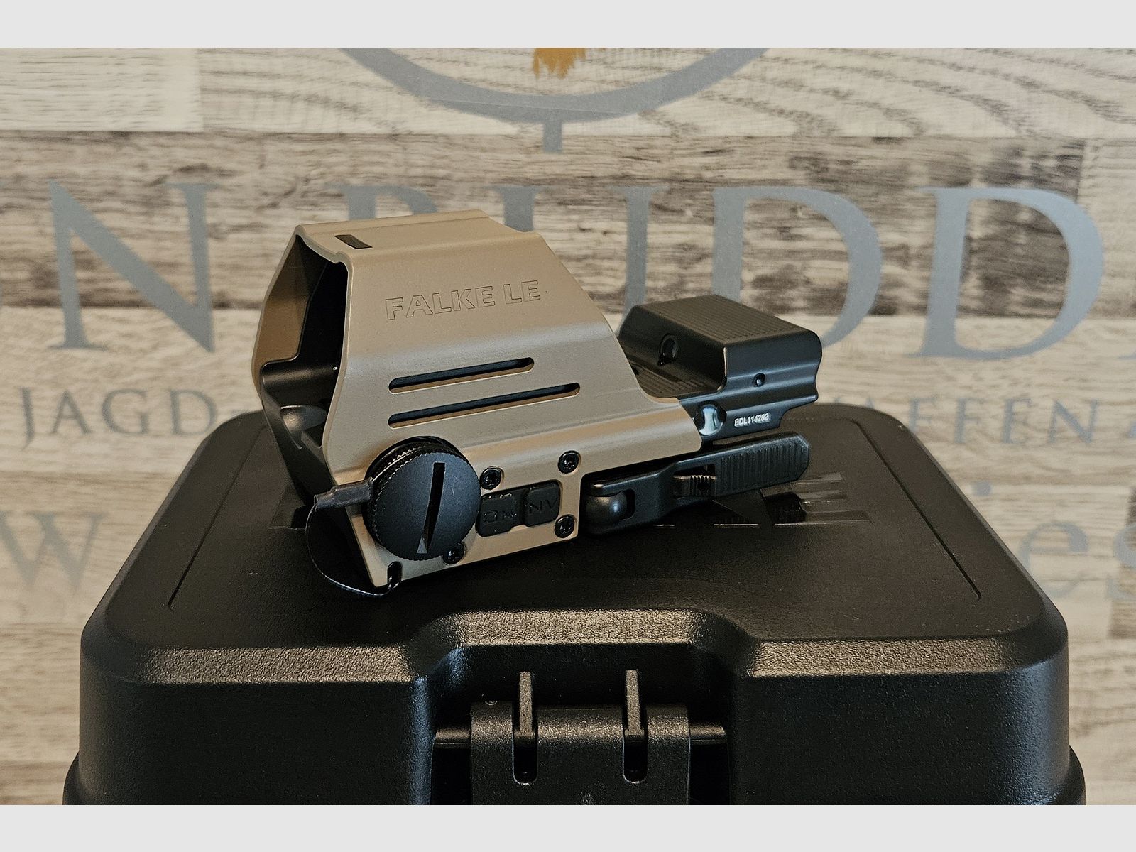 Neuware vom Fachhandel - Reflexvisier Rotpunktvisier Red Dot Sight Falke LE-QL FDE