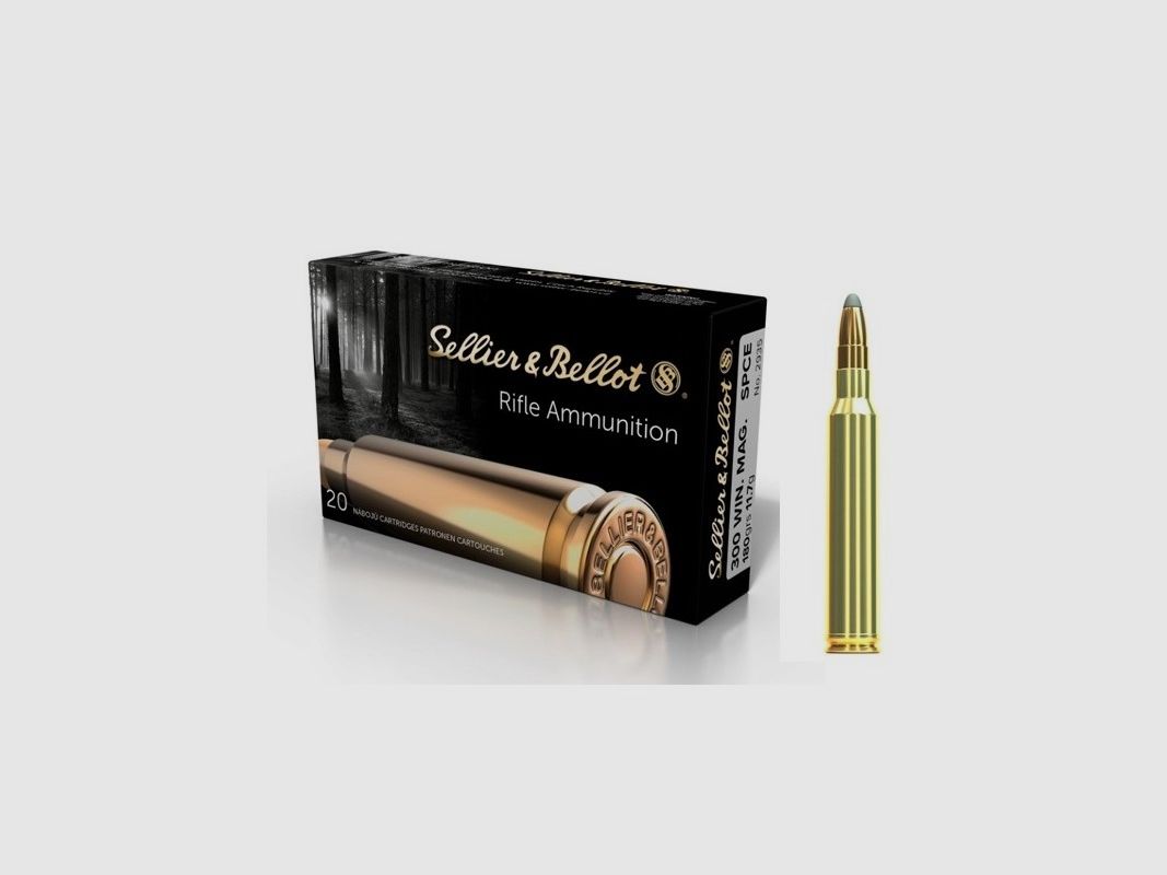 SELLIER & BELLOT 300Win Mag SPCE 180GR