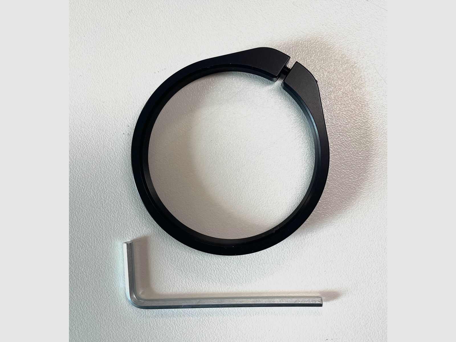 Rusan MCN-M52 tegenmoer M52x0,75 met schroef voor zelfpositionering