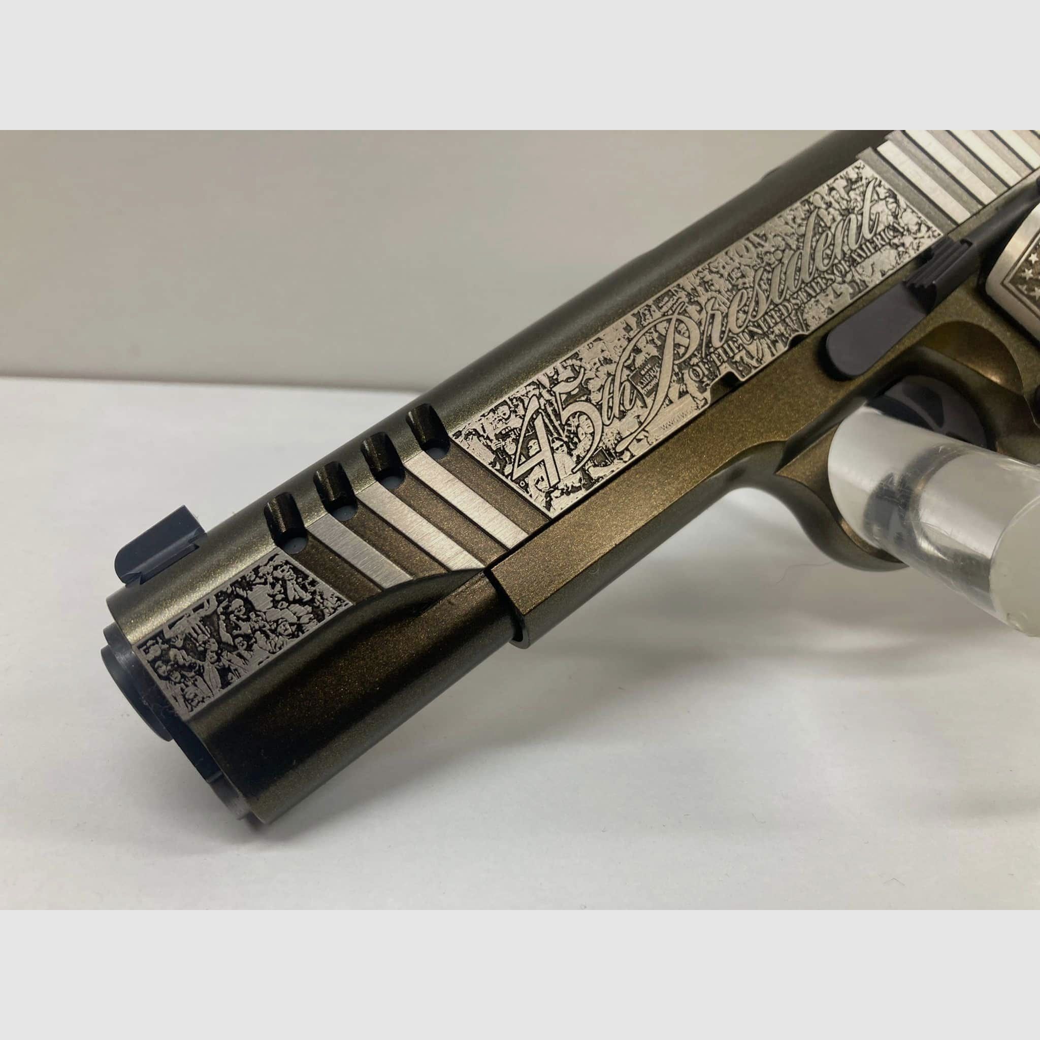 Auto-Ordnance 1911A1 Trump « Cri de ralliement » 5″ .45 ACP