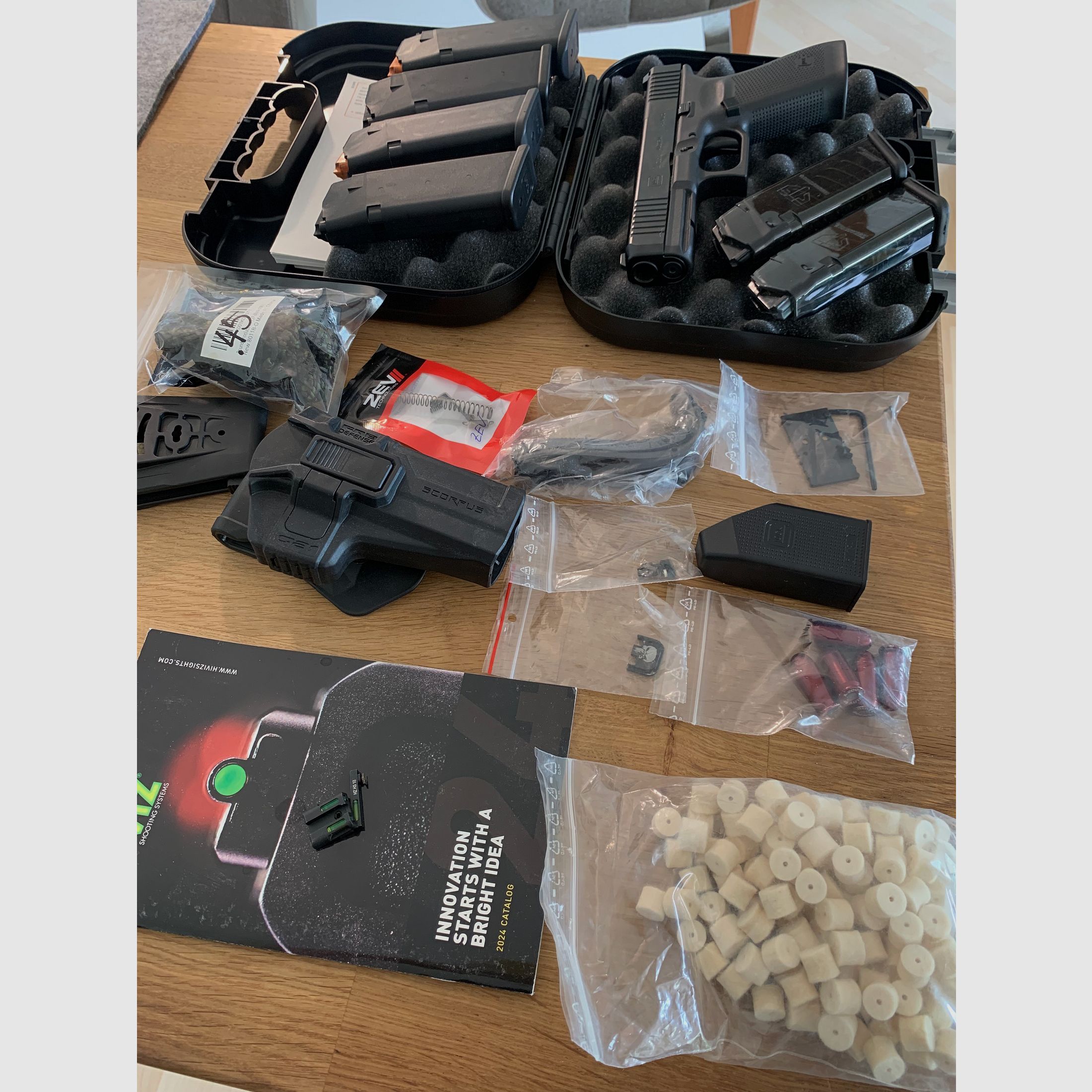 Glock 21 Gen5 MOS + Full Set Zubehör