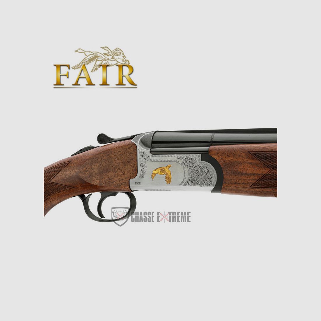 Fucile Sovrapposto FAIR Premier Acciaio Estraibile 71cm Cal 20/76 Calcio a Pistol, immagine 9 di 9