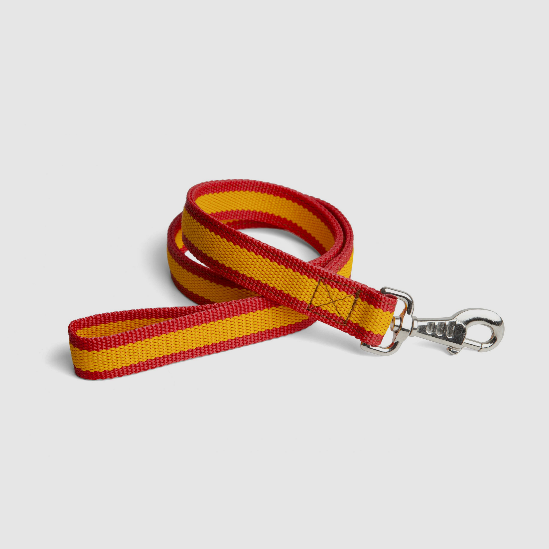 LAISSE POUR CHIENS EN NYLON AVEC DOUBLE DRAPEAU ESPAGNOL