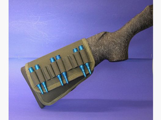 Poche de chargeur LEADER Codura, coussin de joue couleur : Olive-Vert/Noir