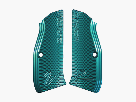 Pannello grip CZ Shadow 2 blu lungo - per uso senza funnel