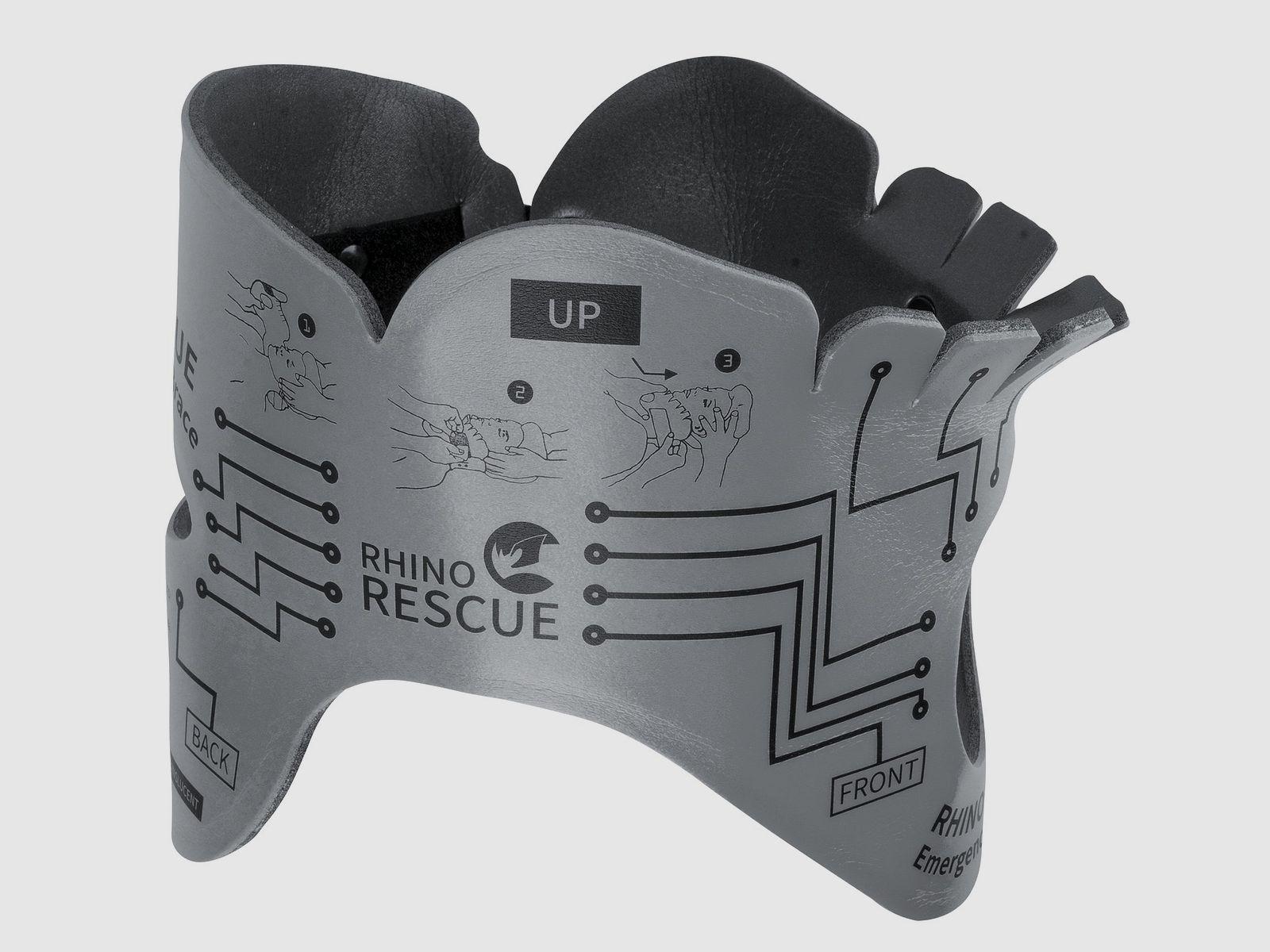 Rhino Rescue Collier de Cou Pliable Support Cervical