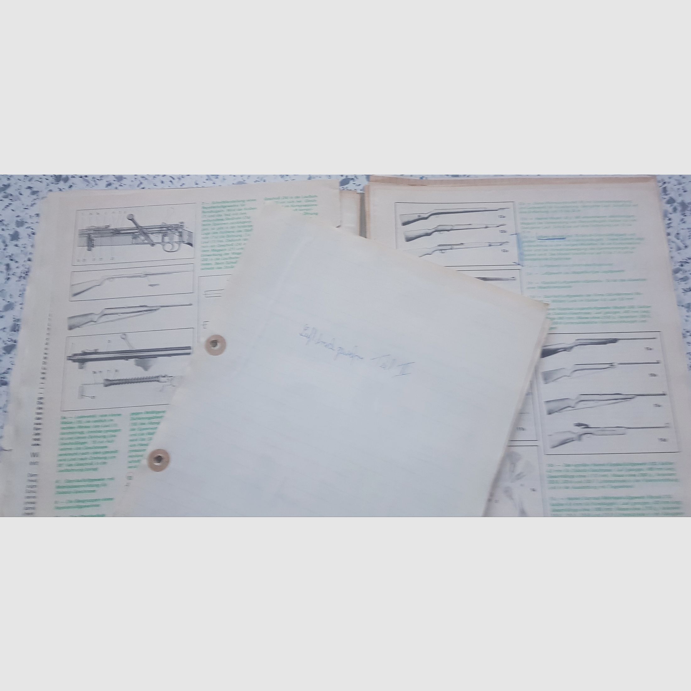 Look ;-) Various collected documents from newspapers etc. a lot about Haenel models with rare documents