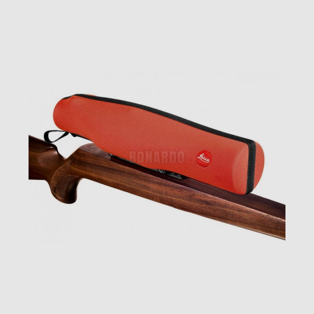 Custodia in neoprene leica per cannocchiali da carabina, misura S, arancio, immagine 2 di 2