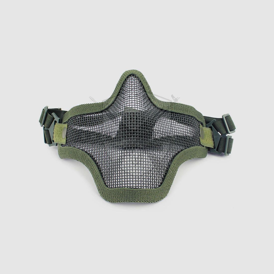Basic Gittermaske Oliv