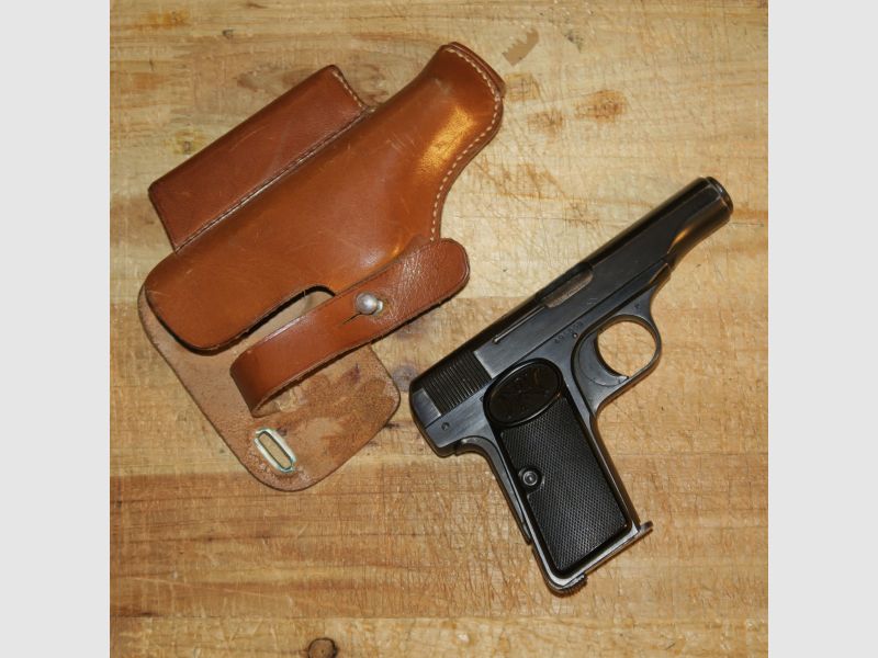 original FN BROWNING Mod. 1910 PISTOLE Kal. 7,65mm FABRIQUE NATIONALE no pp ppk