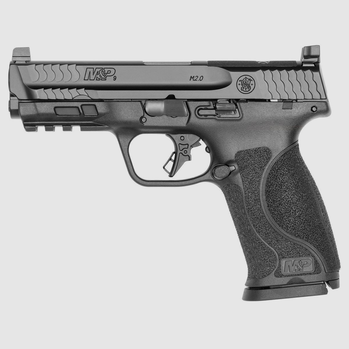 Pistolet S&W M&P9 M2.0 Compact OR NTS Black 4" kal. 9x19, zdjęcie 1 z 3