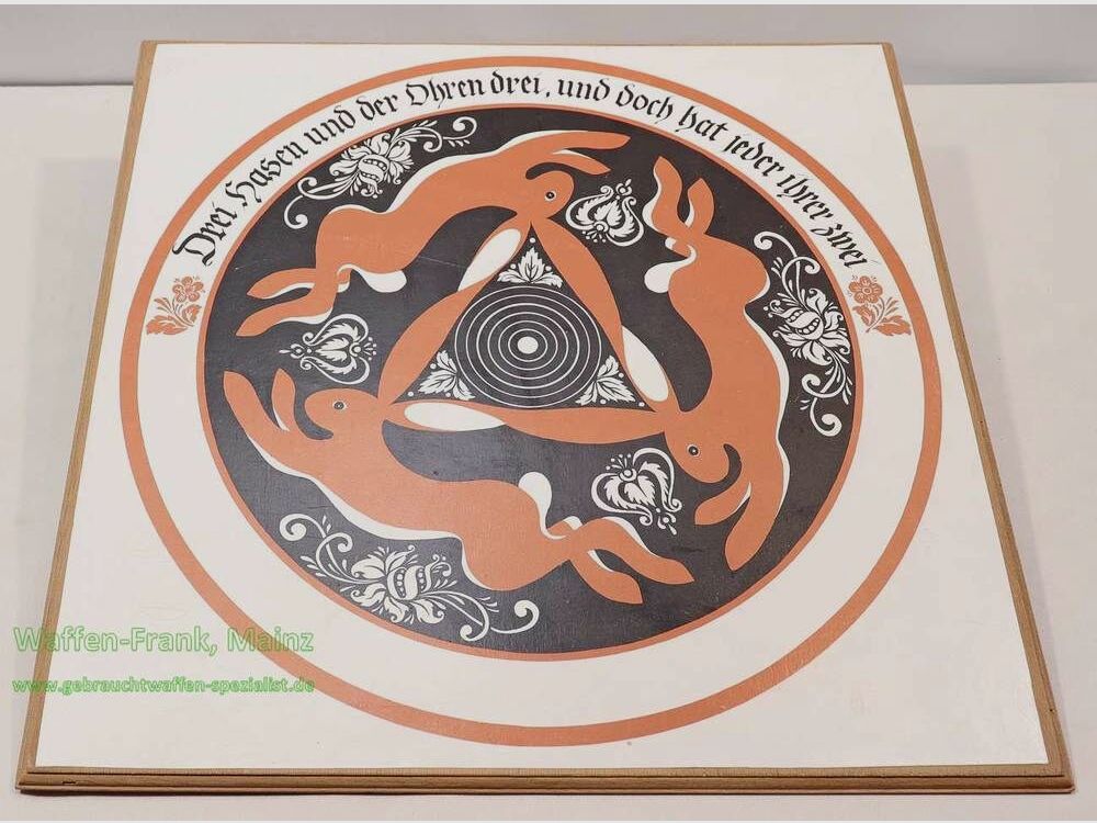 Allemand, fabrication inconnue plaque d'honneur sur bois