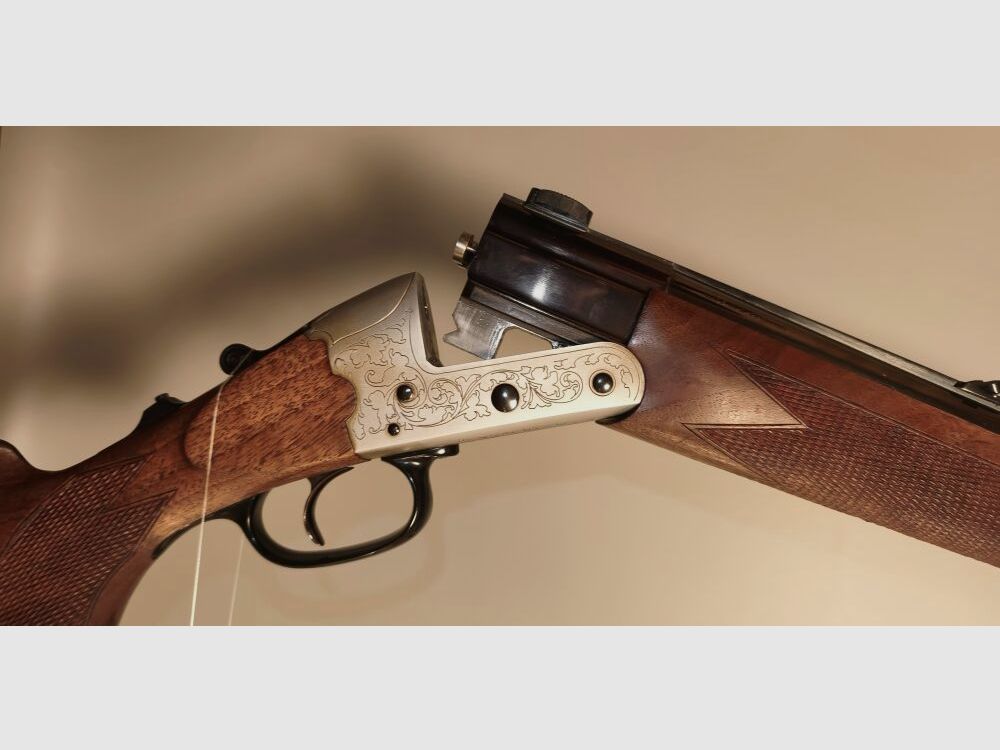 Heym 22S BBF Bockbüchsflinte .222RemMag 16/70 mit Swarovski 8x56 Zielfernro .222RemMag;16/70