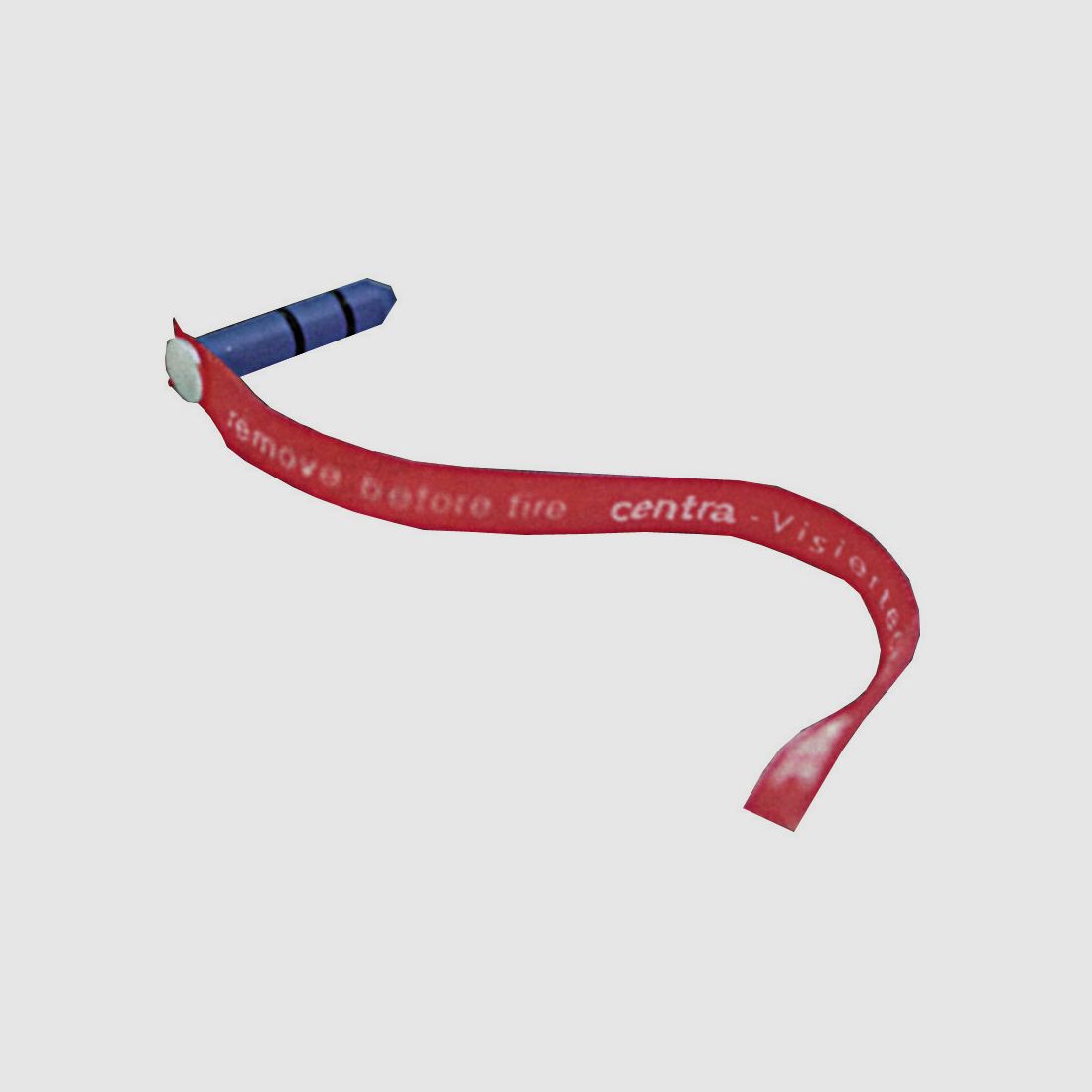 Puffer cartridge with safety flag - Safety Flag - 8x57IS