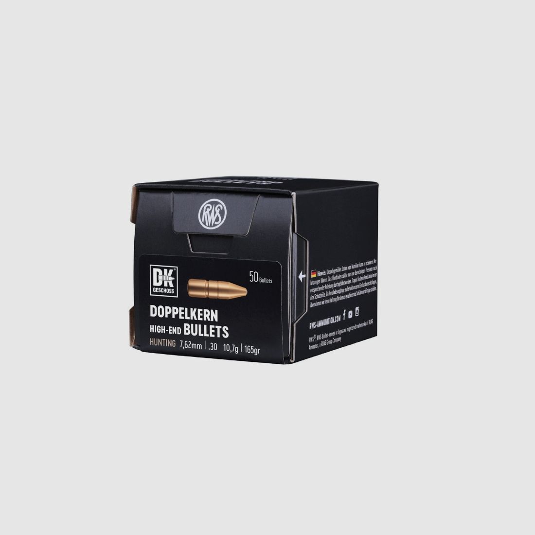 RWS Geschosse 7,62/.308 DK 10,7g/165gr