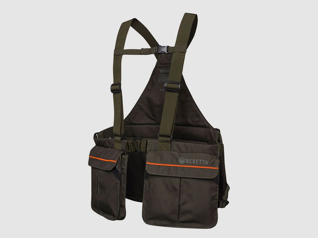 GILET/TRISACCA – BERETTA – STRAP EVO VEST Green Moss, image 1 of 5
