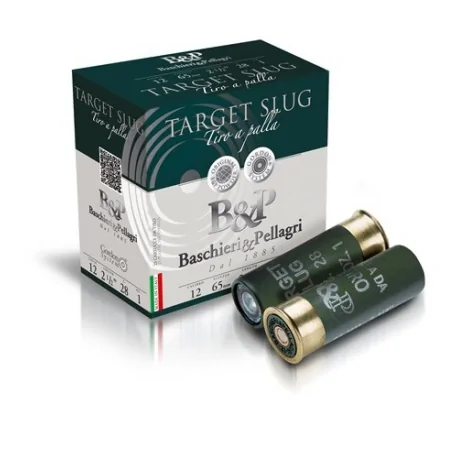 B&P Target Slug 28 ammunition 12/65