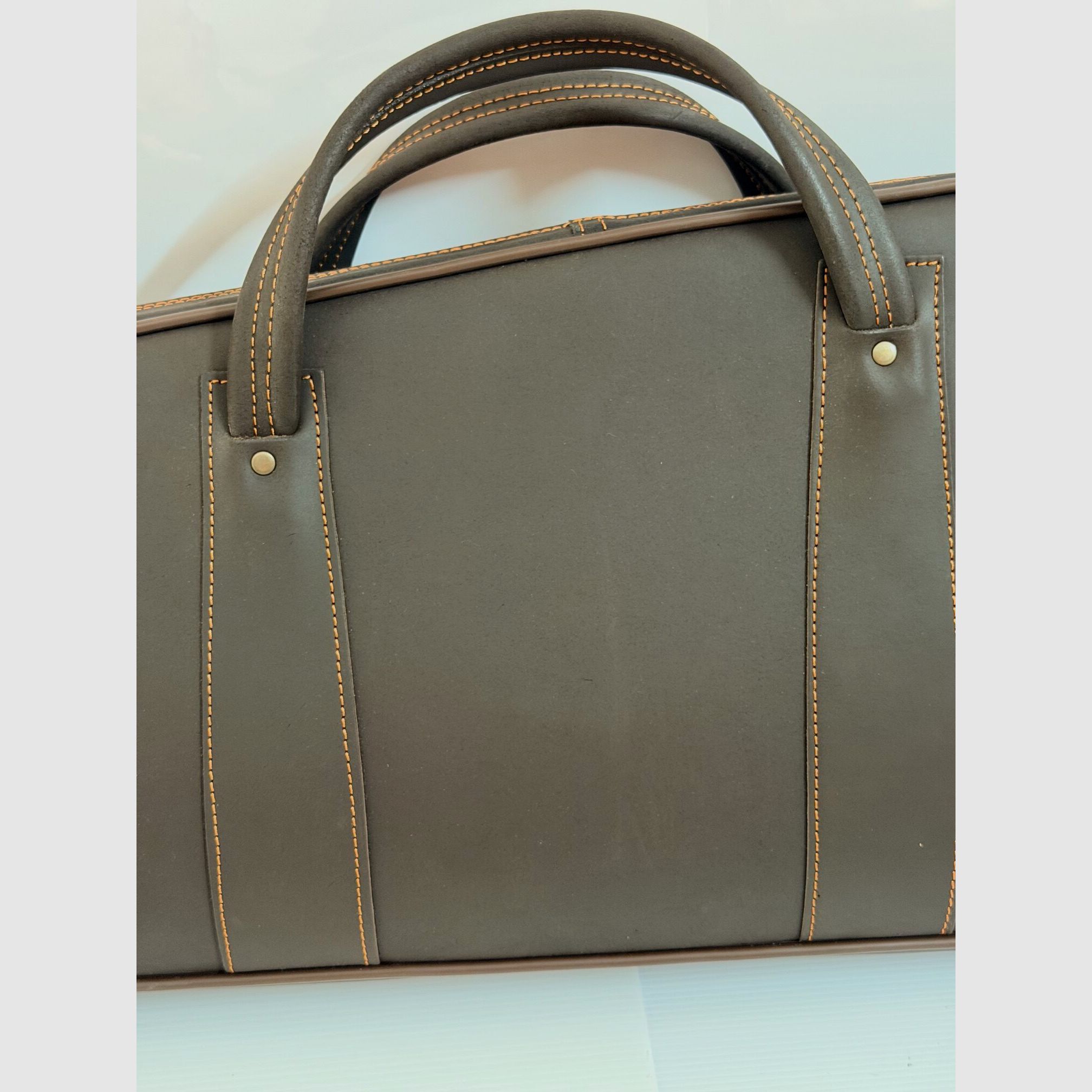 Futaille pour fusil avec lunette 125 cm rembourrée en cuir suédé El Corzo, image 4 sur 6