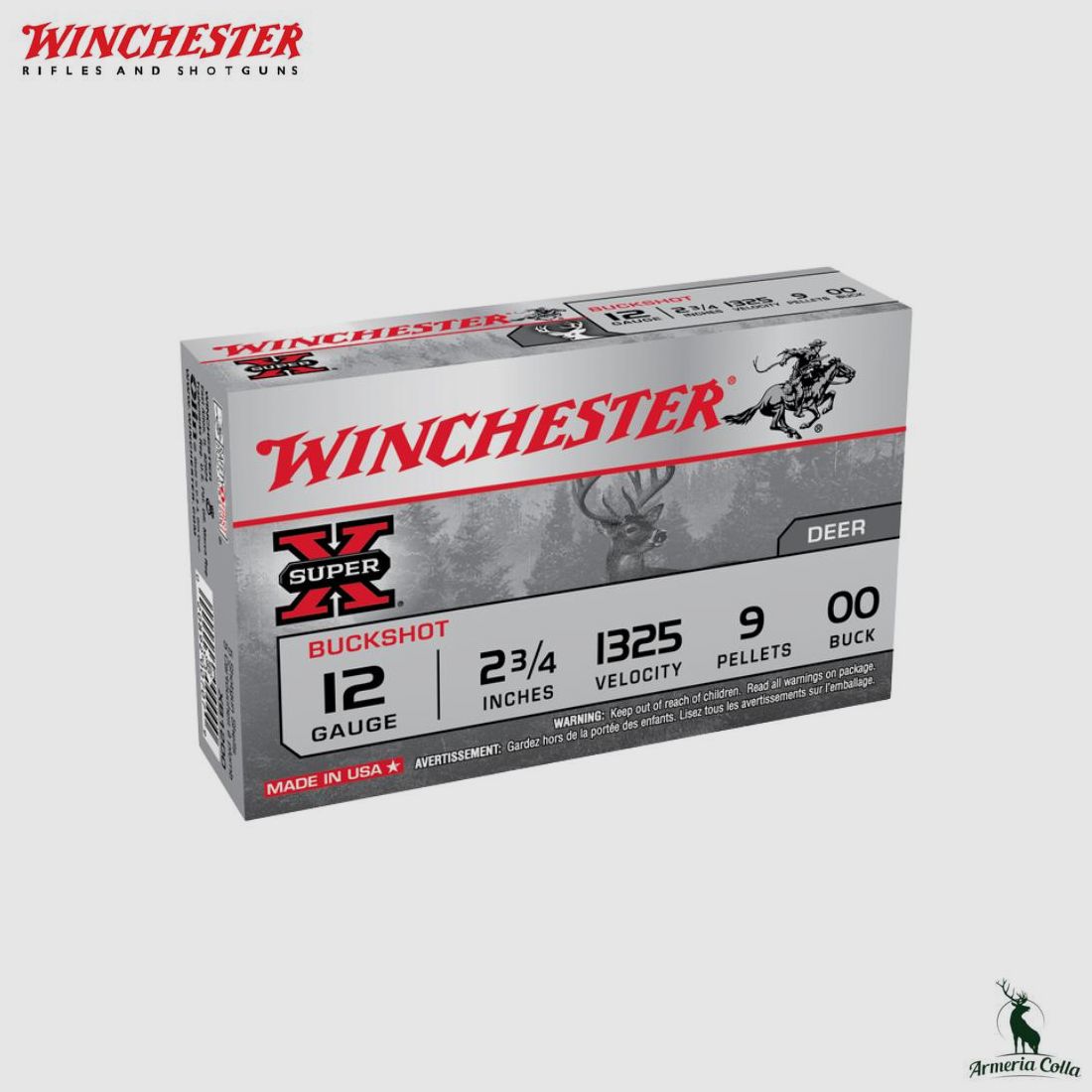 Winchester Munition 9 Geschosse Semi-Magnum Kal. 12
