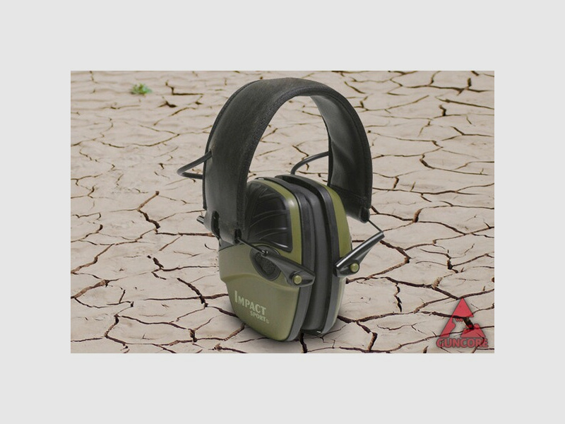 Impact Sport (olivgrün) - Elektr. Gehörschutz von Howard Leight / BILSOM * NEU, keine Versandkosten!