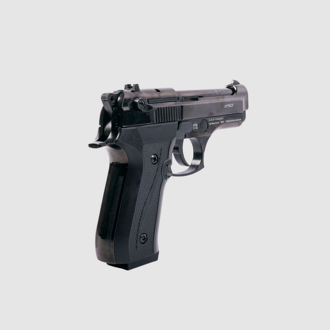 Ekol Firat Compact zwarte gaspistool P.A.K.