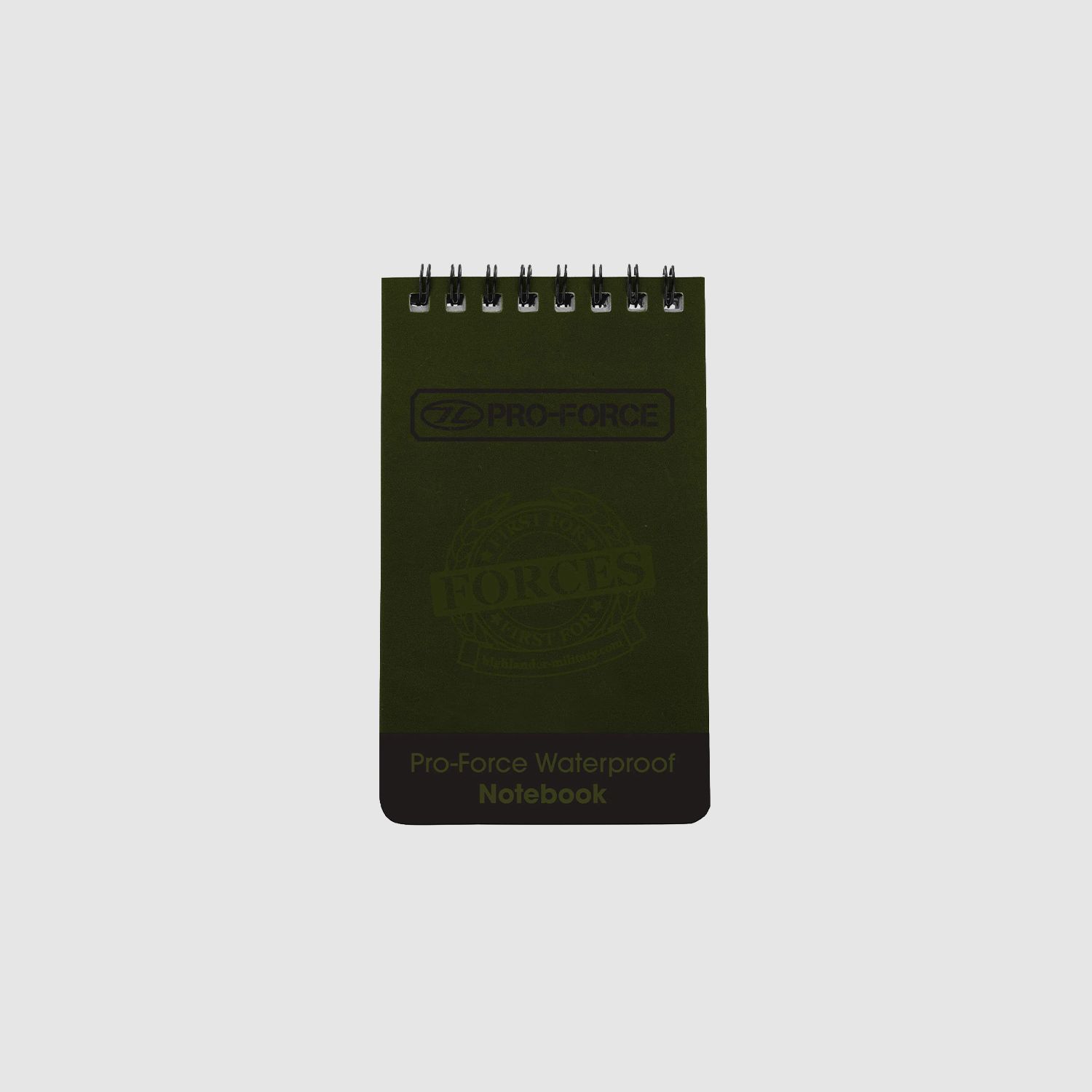 Highlander Wasserfester Notizblock 13x8 cm