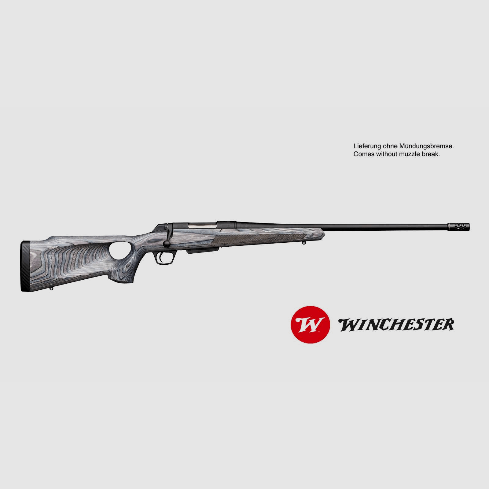 Winchester XPR z otworem na kciuk
