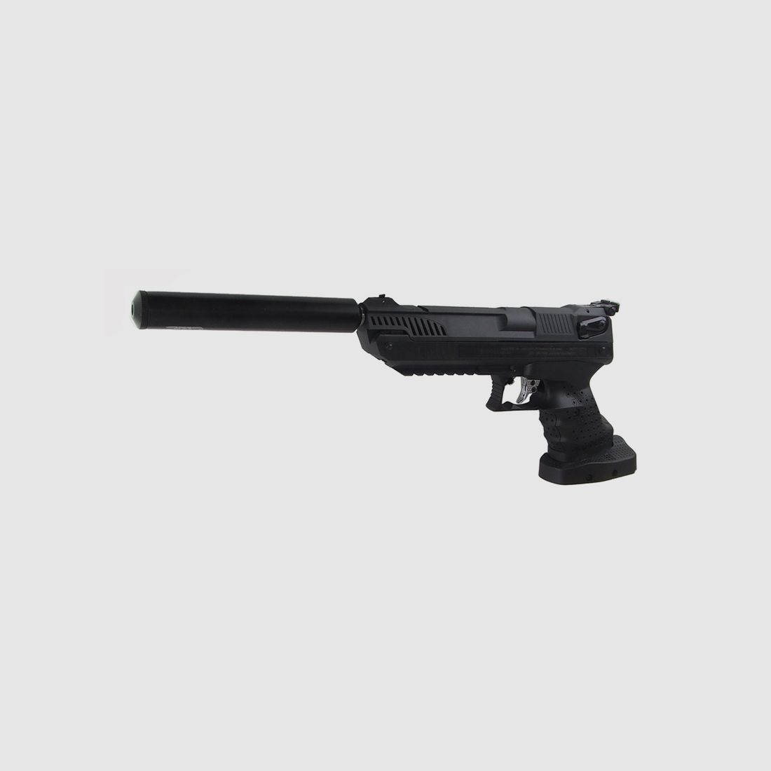 Vorkompressions Luftpistole Zoraki HP-01 fĂĽr RechtshĂ¤nder Kaliber 4,5 mm (P18) + SchalldĂ¤mpfer Adapter