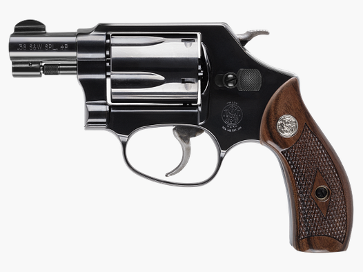S&W Revolver 36 Schwarz – Kal. .38 Special
