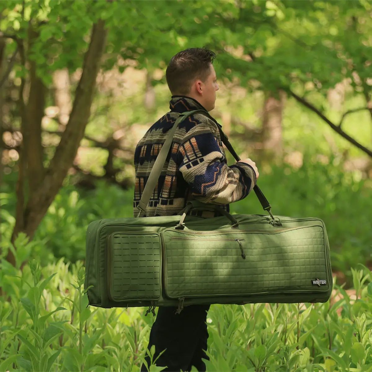 Winter Wapen Tas Tactical Forest