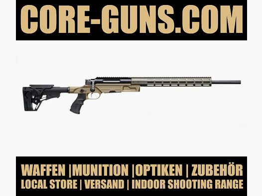 Fusil à répétition Haenel LR One 308Win Sand - Votre entrée dans le tir longue distance immédiatement disponible - Prix de vente conseillé : 2498€