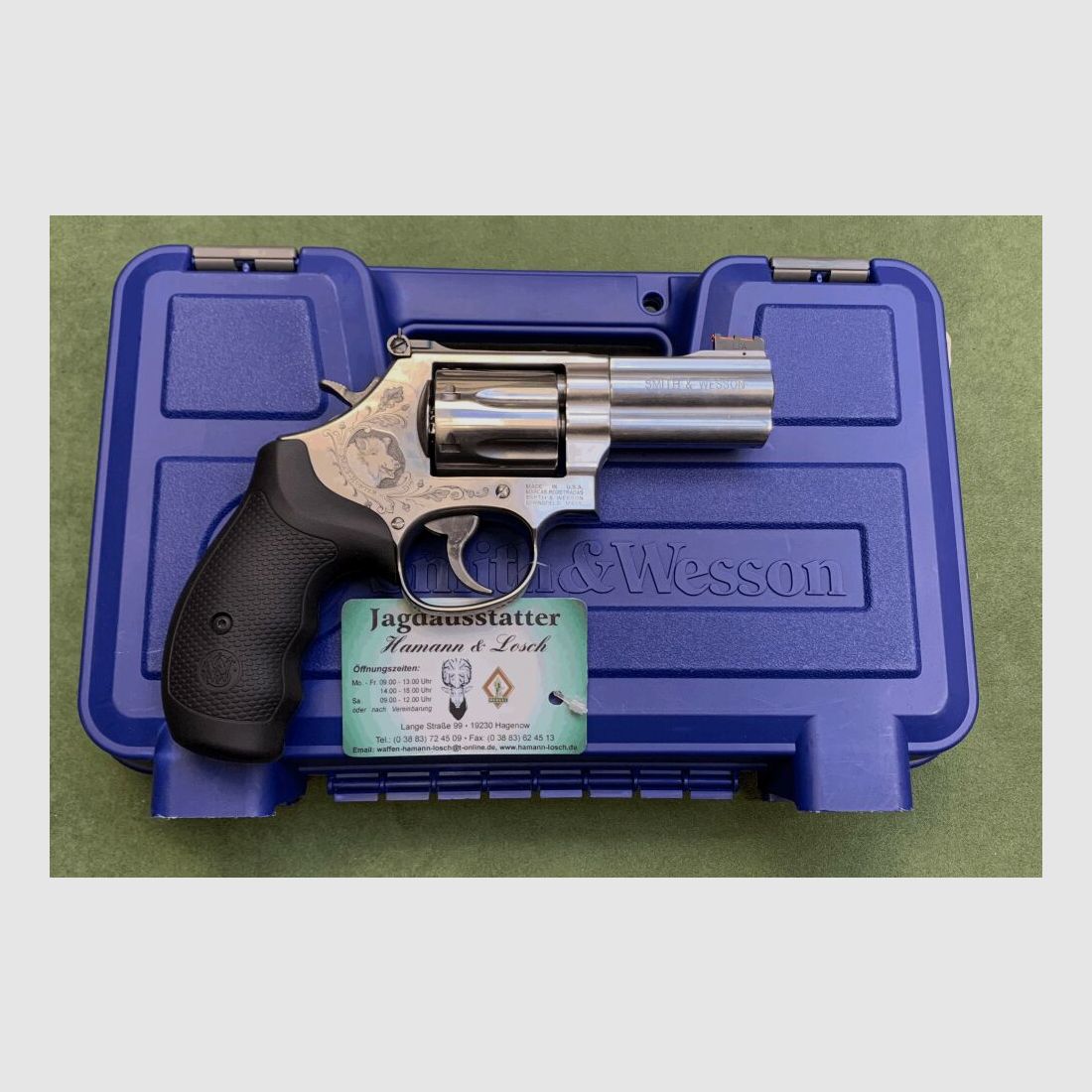 Smith & Wesson S&W Revolver Mod. 686 Boar Hunter, 3" WO, .357Mag