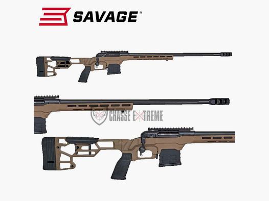 CARABINE SAVAGE AXIS II PRECISION CERAKOTE FDE